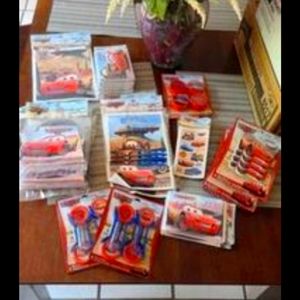 🥳. Vintage Disney Cars Birthday Supplies!!!!! Around 2006 circa(NEVER OPENED)